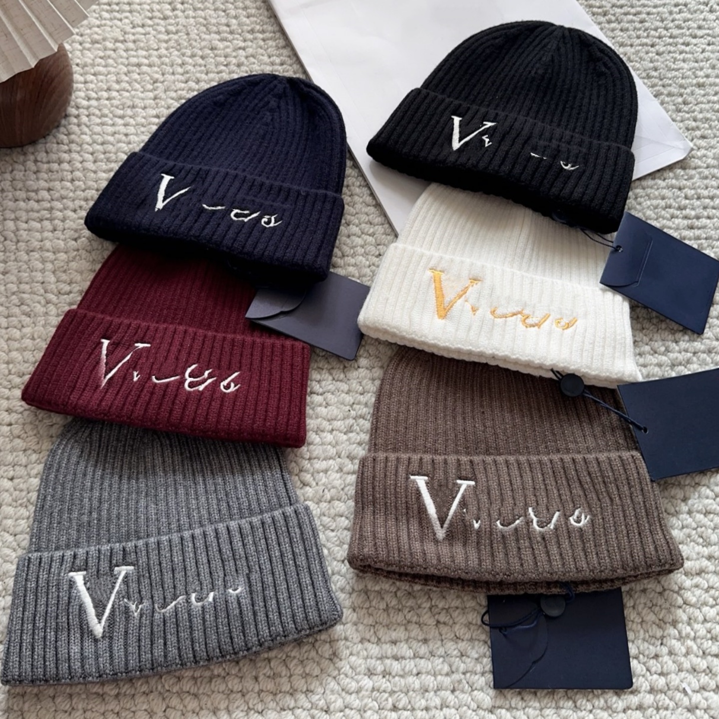 Burgundy beanie winter hat twisted beanies skull cap letters bonnet winter beanie designer beanie hat beanies hats winter hat Outdoor polo beanie bo