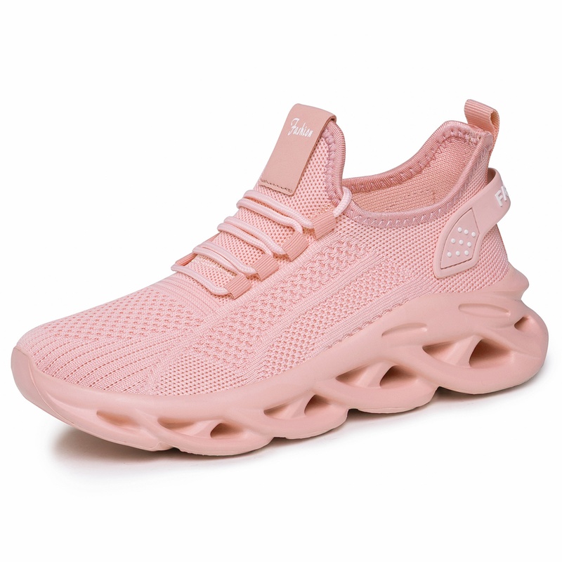 Women's Breathable Mesh Sneakers Thick Sole Running Shoes Casual Sports Shoes Summer Fashion