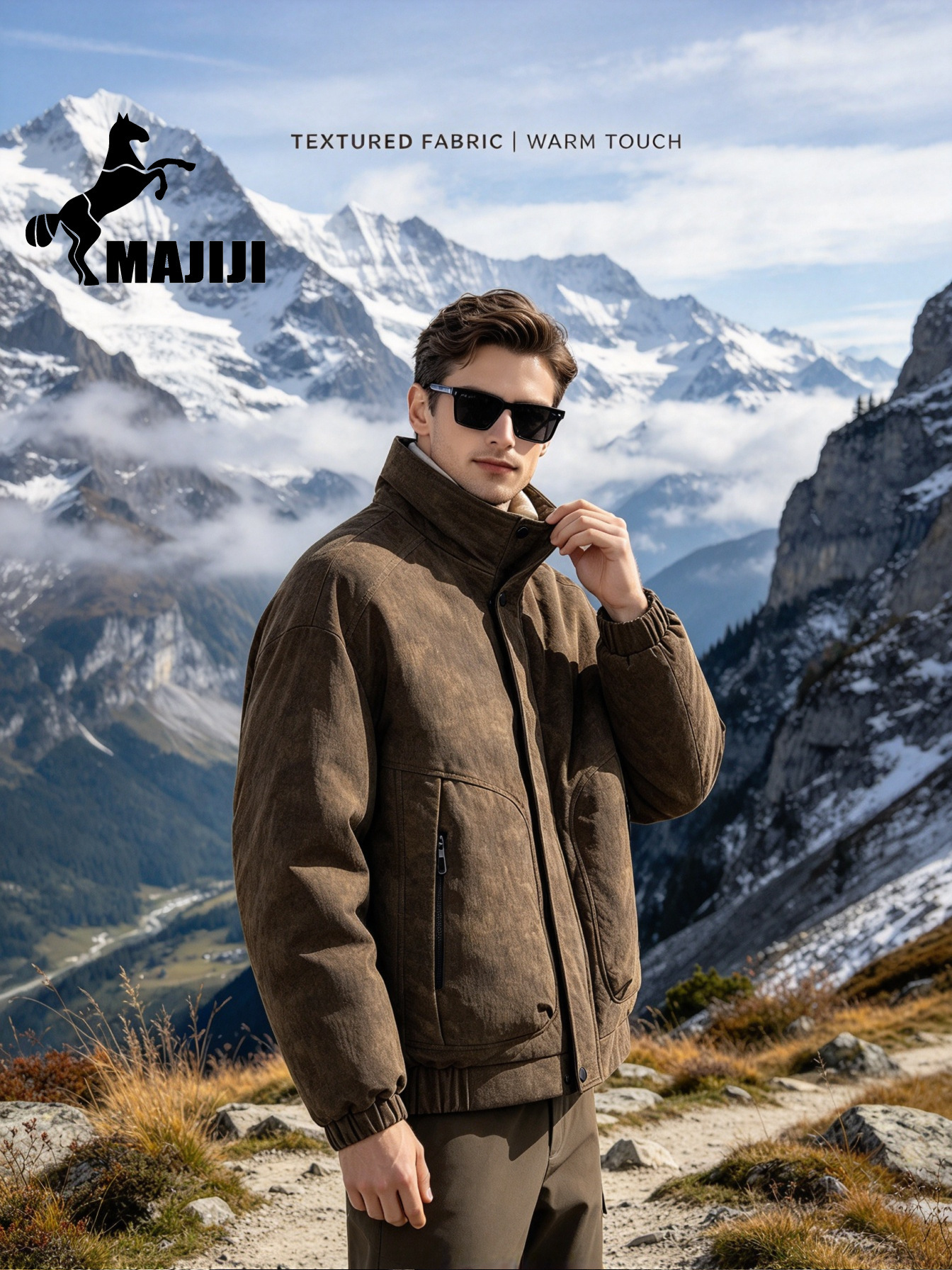 Men 90 Percent White Duck Down Jacket 2026 Winter New Retro American Style Tie Dye Warm Puffer Coat Windproof Outerwear For Men Daily Casual Wear