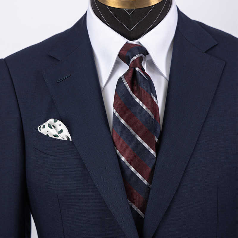 for 9cm Tie Ties Neckties men High Quality Ties Red Green Tie strip Necktie Wedding neckties Fashion Zometg M261019