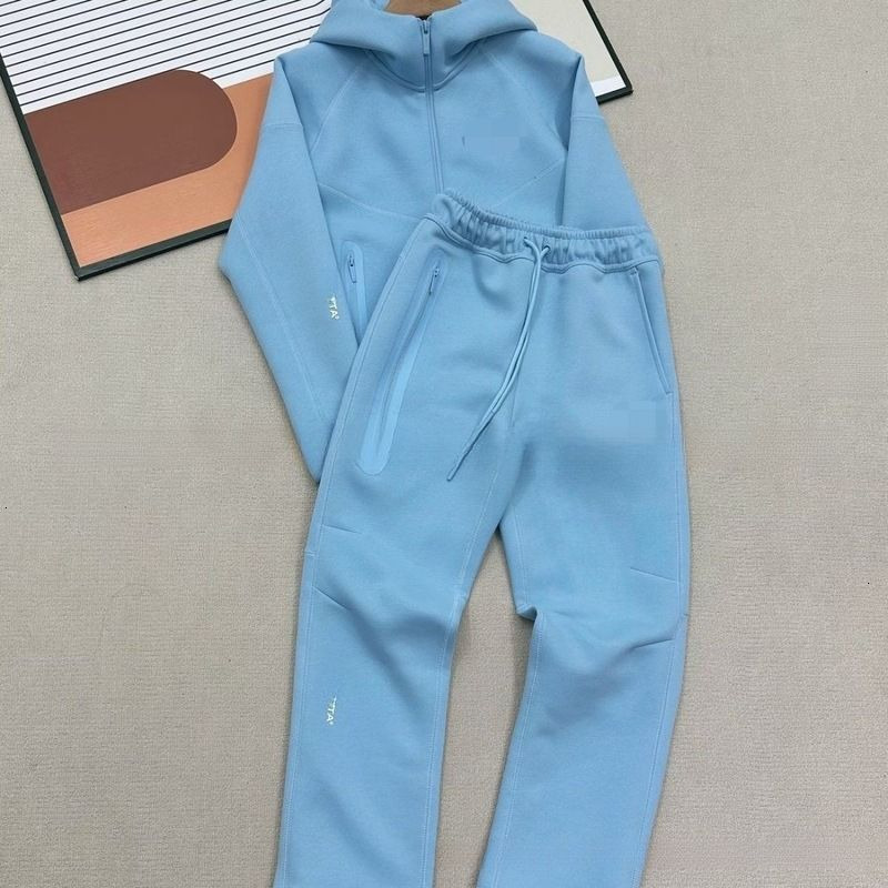 Nocta Tech Fleece Zip Up Tracksuit Set Kids Designer Clothes Girl Lightweight Sports Jacket Jogger Pants Two Piece Casual Athletic Outfit School Tra