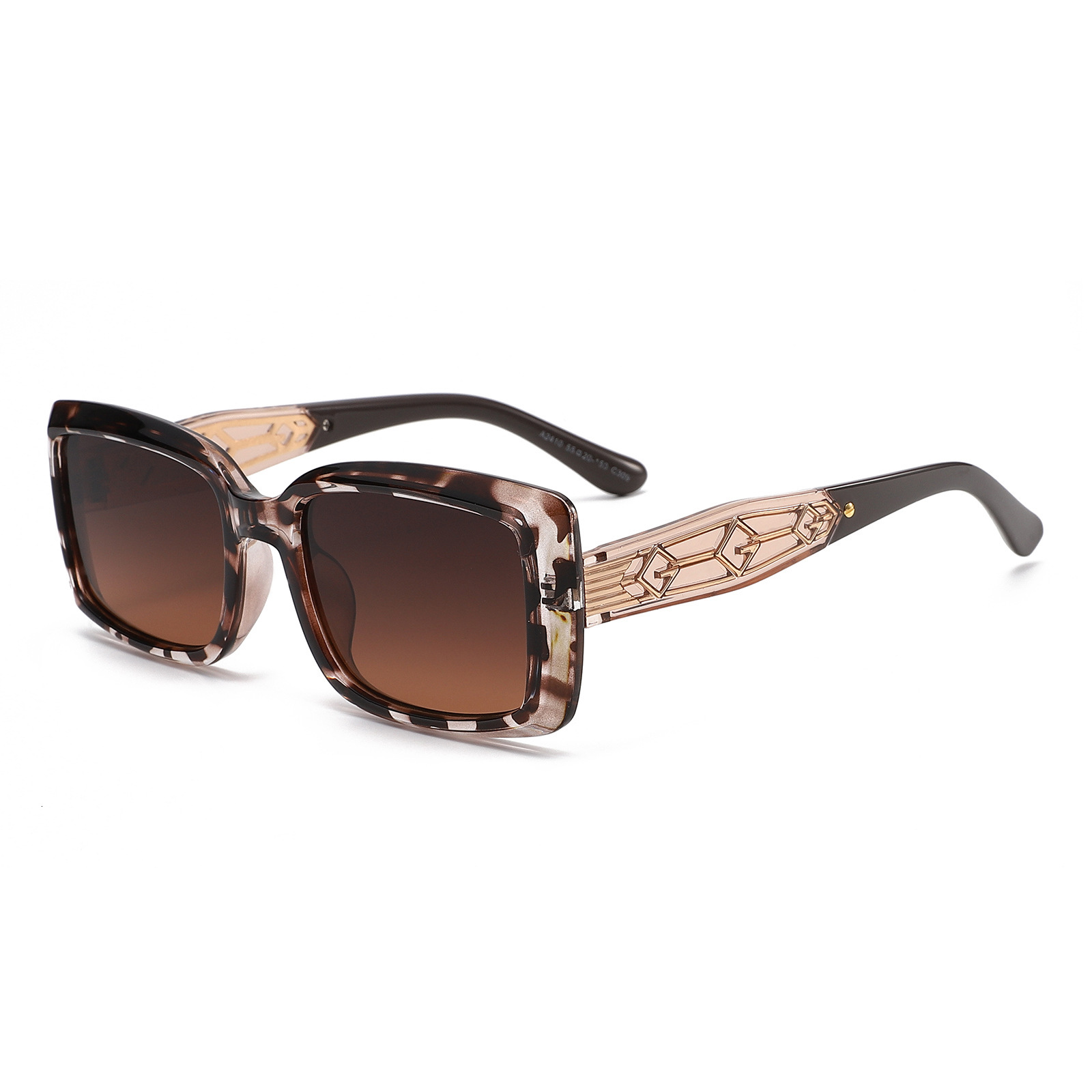Meteor Square Sunglasses Korean Style Fashion Trendy UV Protection Versatile Sun Glasses For Stylish Looks Square Sunglasses Large Frame Sunglasses