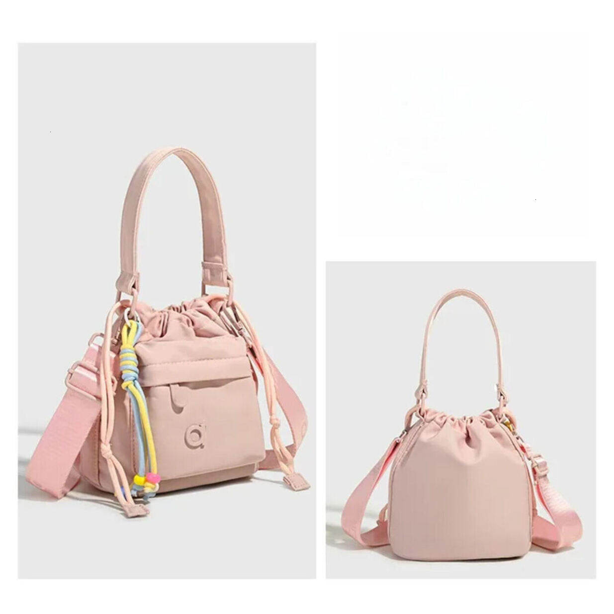 Sports sports * backpack Bag Gym * Travel Backpack New Yoga Fashionable Commuter Shoulder Korean Style Handbag Crossbody Tote Textured Wome