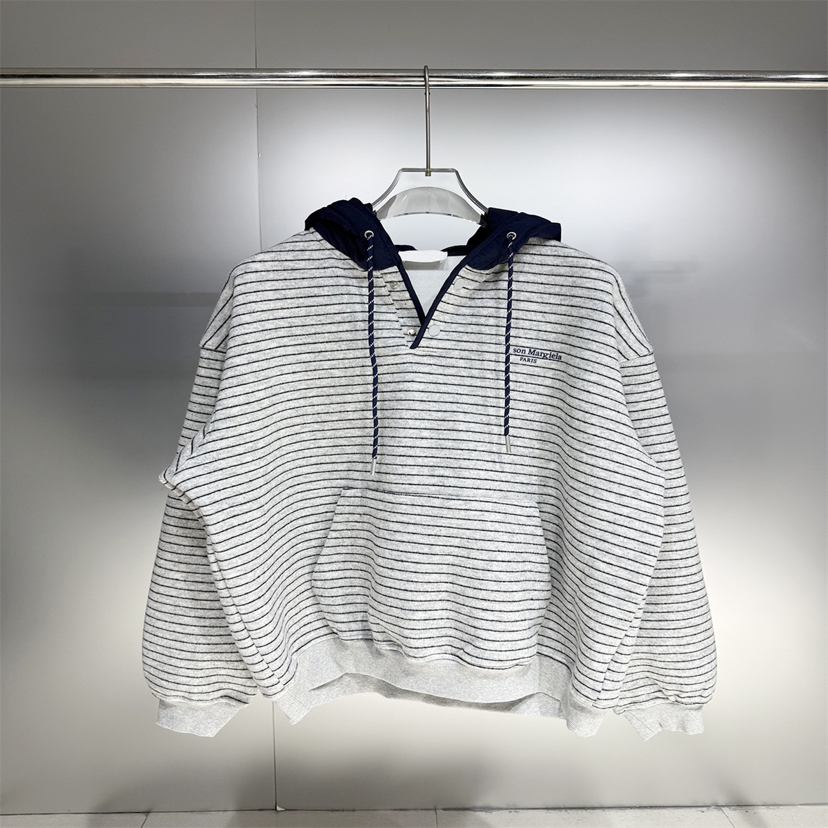 Men's Plus Size Hoodies & Sweatshirts in autumn / winter 2026 knitting machine Custom jnlarged detail crew neck cotton 61017z4
