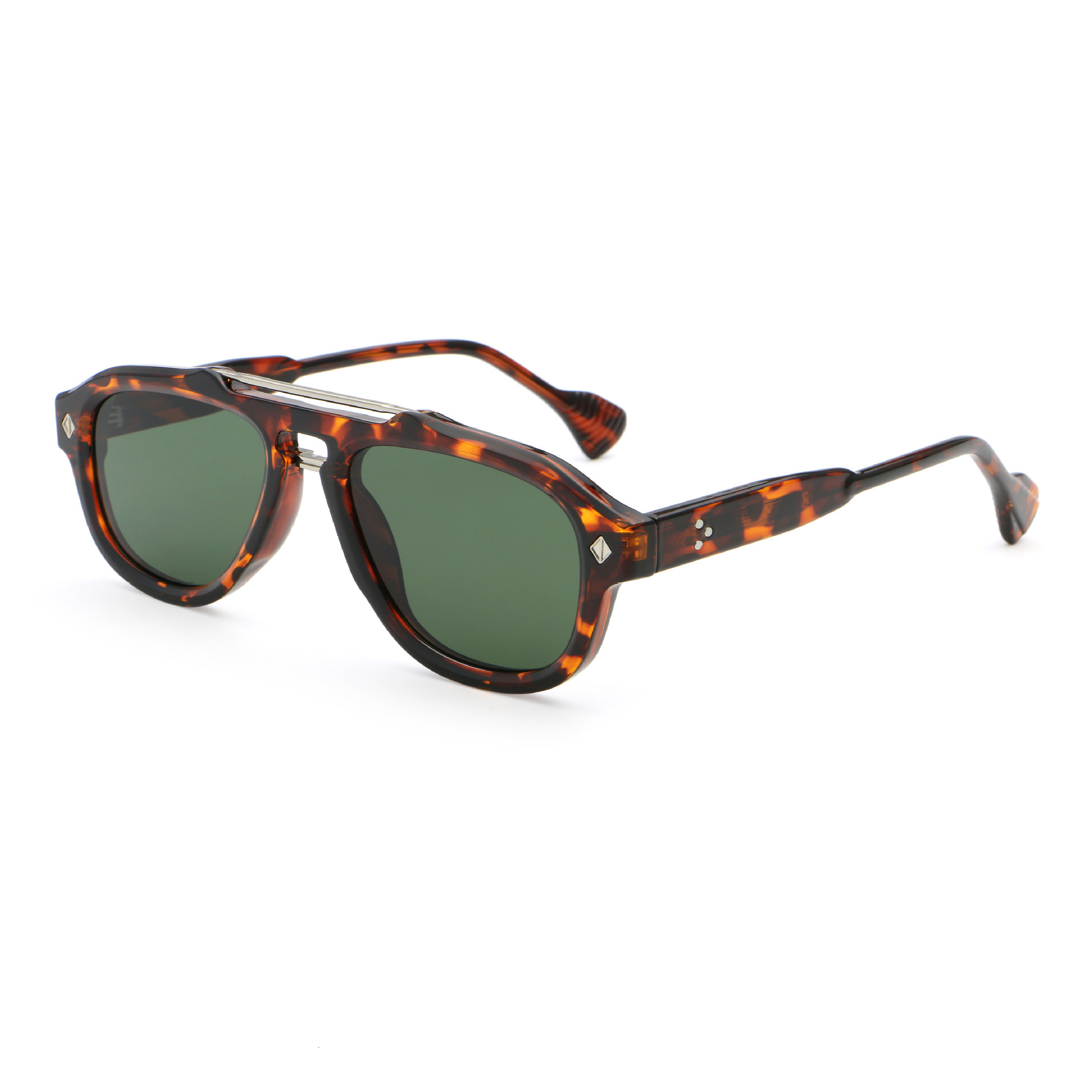 2026 New Luxury Japanesestyle Toad Frame Hiphop Sunglasses, Men's Retro Vacation Photo Cool Women's Sunglasses