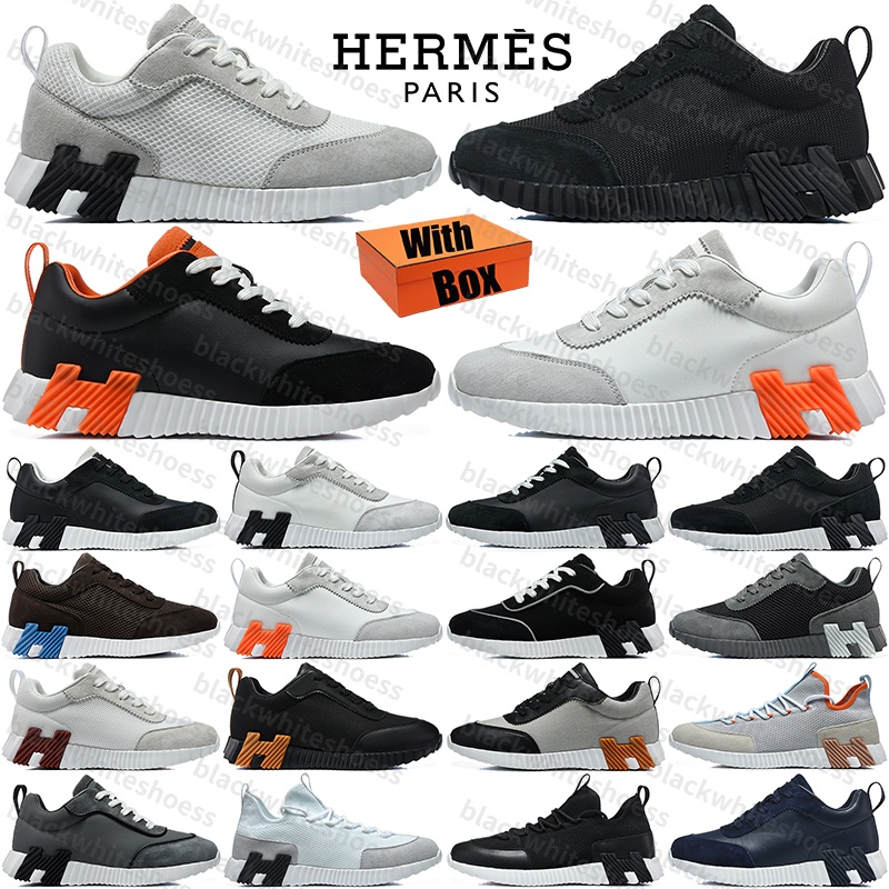 Free Shipping With Box Designer hermemen her hershoes hermebouncing bouncing sneakers Sport Shoes for mens chaussures schuhe scarpe trainers d h gat
