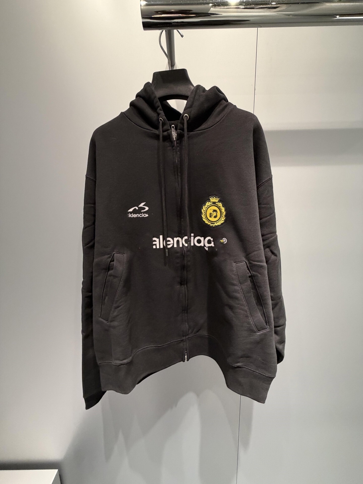 B brand's new 26ss high-quality digital 10 print zip-up hoodie, designer luxury unisex, loose fit