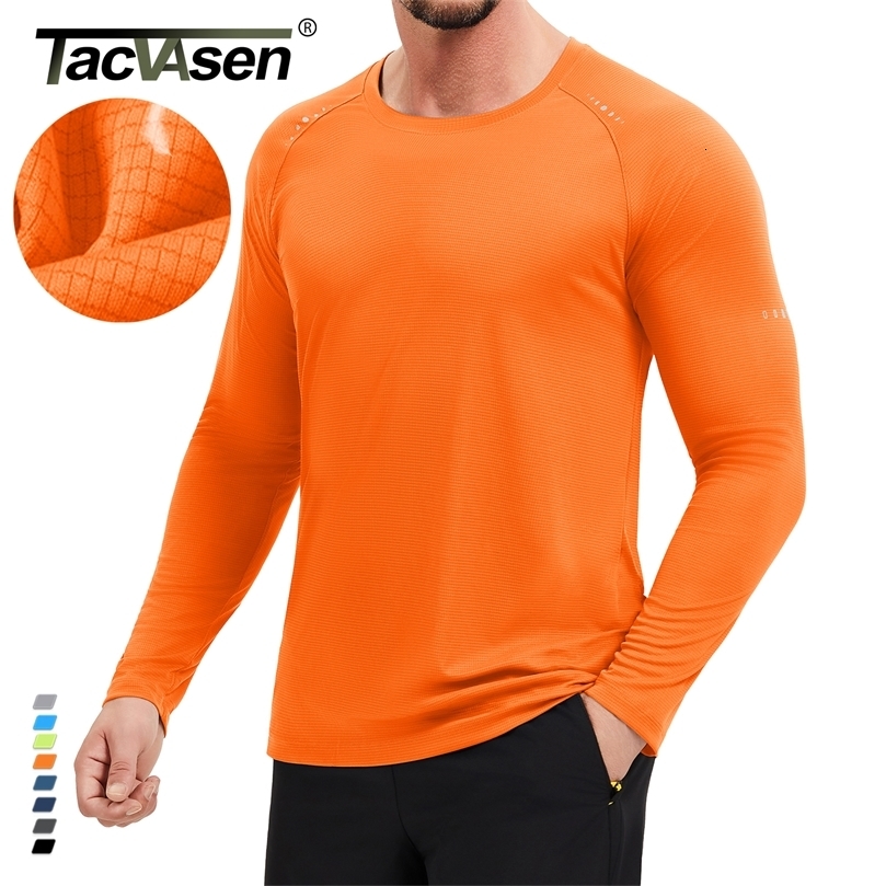 TACVASEN Mens Lightweight Shirts UPF 50 Sun Protection UV Shirt Dry Fit TShirts for Hiking Running Athletic Gym Swim Tee Tops 261019