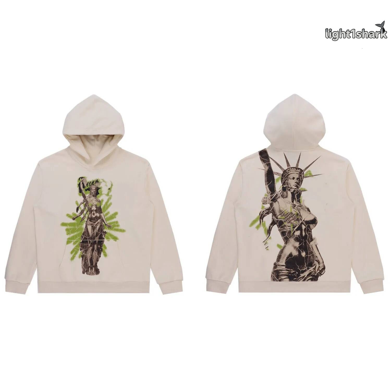 Godspeeding Hoodie Men Women Designer Godspeedful Pullover Y2k Hip Hop Gothic Unisex Casual Skull Letter Graphic Print Long Sleeve Sweatshirt Godspe