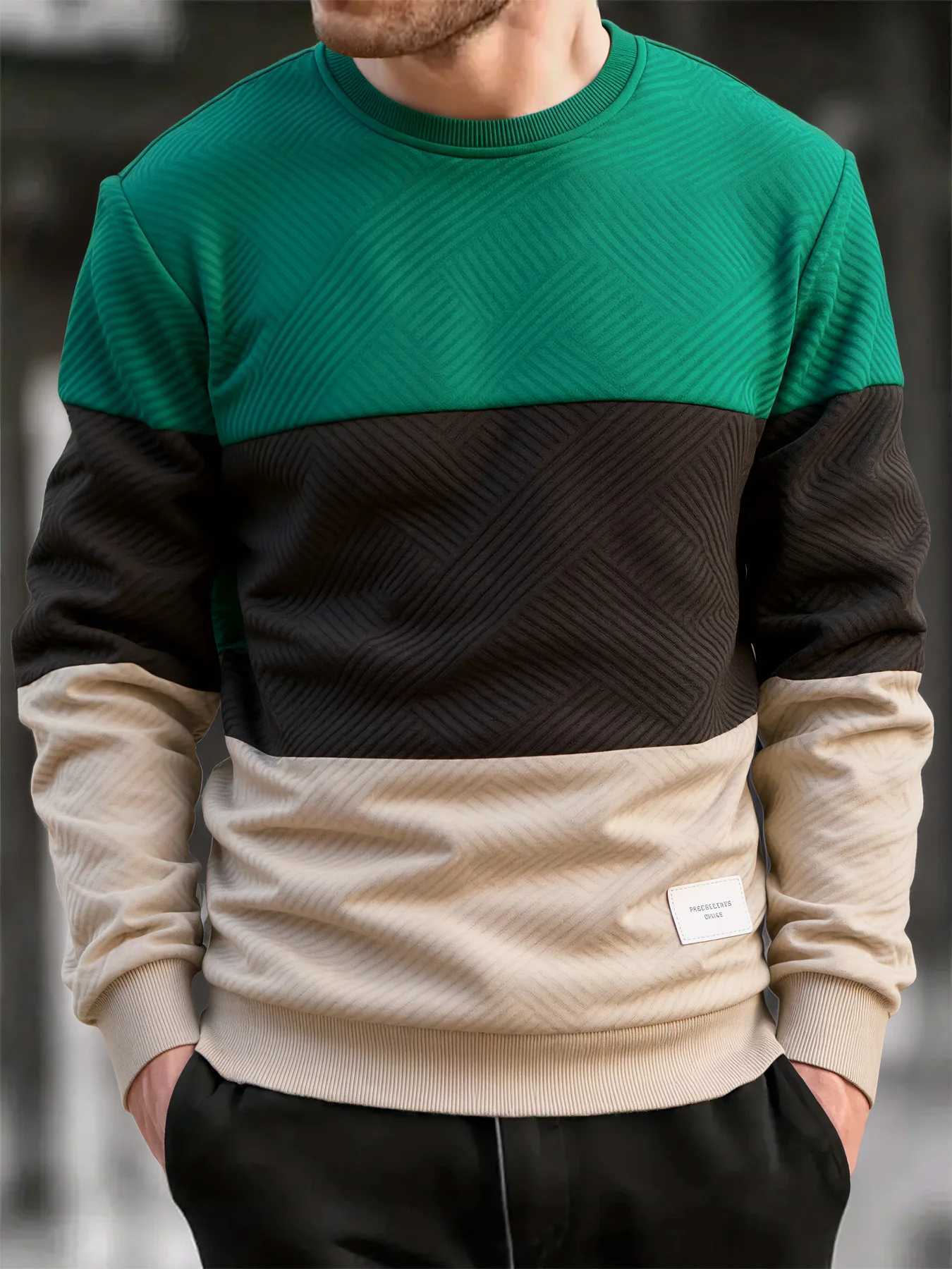 Winter Men's Crew Neck Autumn Pullover Casual Thicker Sweatshirt Long Slve Warm Slim Knitted Sweaters Strtwear Men Clothing M261016