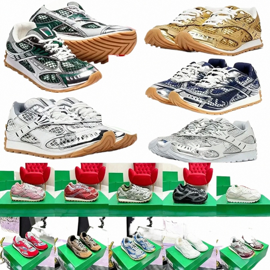 high Quality Designer Orbit Running Shoe Sneaker Mae Womens Luxury Trainers Leather Mesh Nylon Fabric Sneakers Shoes 36-46 R9o8#