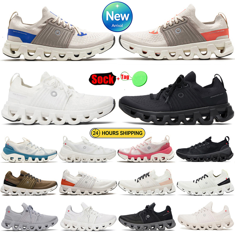 With Box Designer Running Shoes Mens Womens OC Cloudswifts 4 Amp X Tempo Sneakers Black Grey White Mesh Ultra-light Runner Outdoor Sneakers Daily Ou
