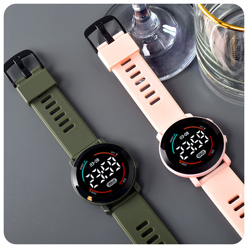 ch Factory quartz Direct ladies Sale Of New M6 Watch, Simple Casual Sports Student Exam LED Electronic Wholesale Small Dial ljh563