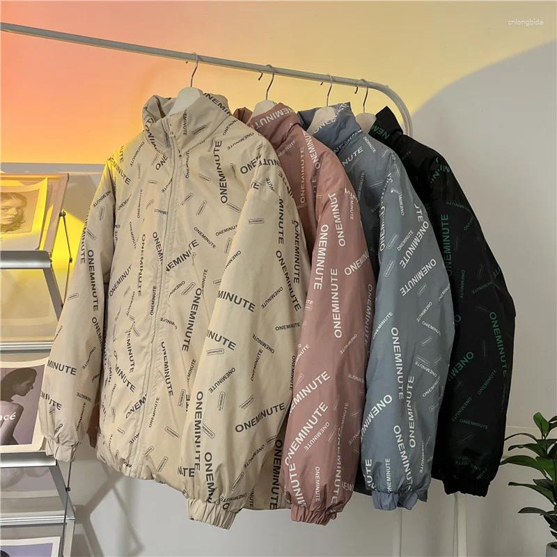 Winter Men Clothes Parkas Cotton Padded Coat Thick Warm Hooded Overcoat Teenagers Jacket Down Jacke