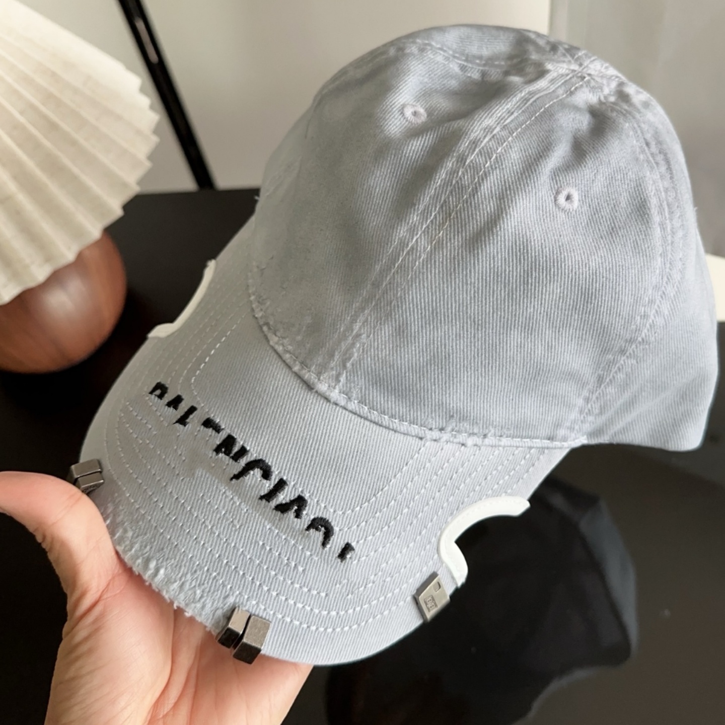 hole cowboy cap baseball cap denim casquette luxe baseball cap designer cap designer hat caps hats Casquette letters blue hats for men mens hat Woma