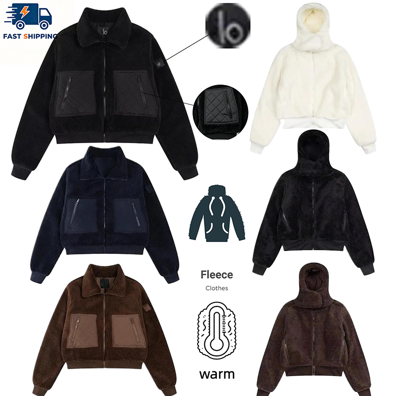 Luxury alooes Women Down Jacket Fashion Fall and Winter Stand Collar Down Jacket Classic Padded Jacket with Embroidered Logo Design Women Short Coat