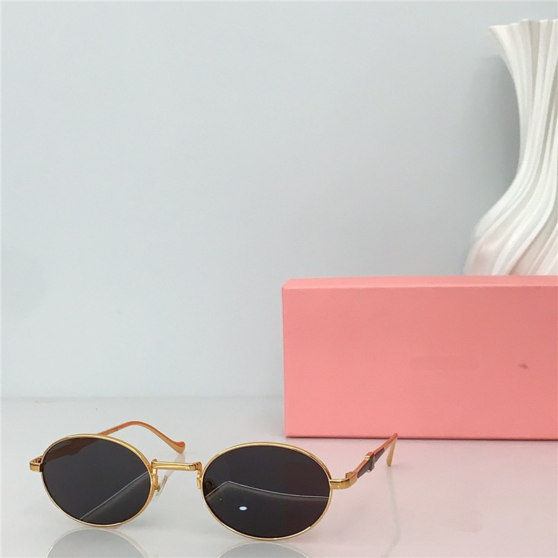 New fashion design oval sunglasses 2396S metal frame simple and popular style versatile outdoor UV400 protection eyewear