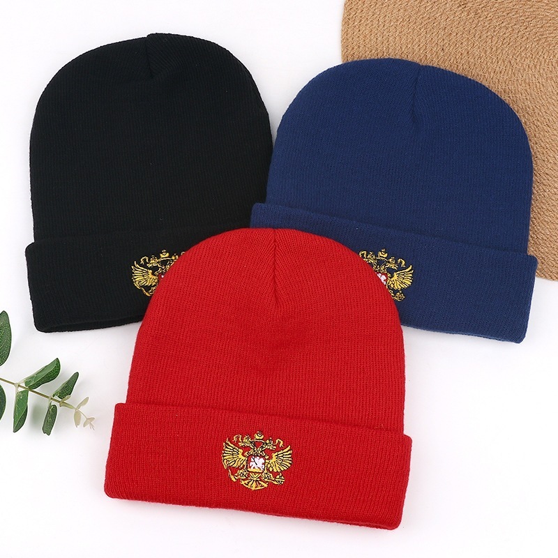 Luxury Cap Brand Designer Hat Luxury Cap Brand Designer Hat Retro Ski Knight Embroidered Versatile Outdoor Warm Knitted Hat, Popular Beanie, Trendy