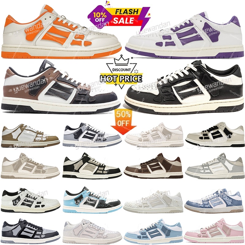Casual shoes with box designer sneakers White Orange Purple Cream Black Royal Blue Fuchsia Pink Yellow man women trainers Outdoor Sports Fashion Sof