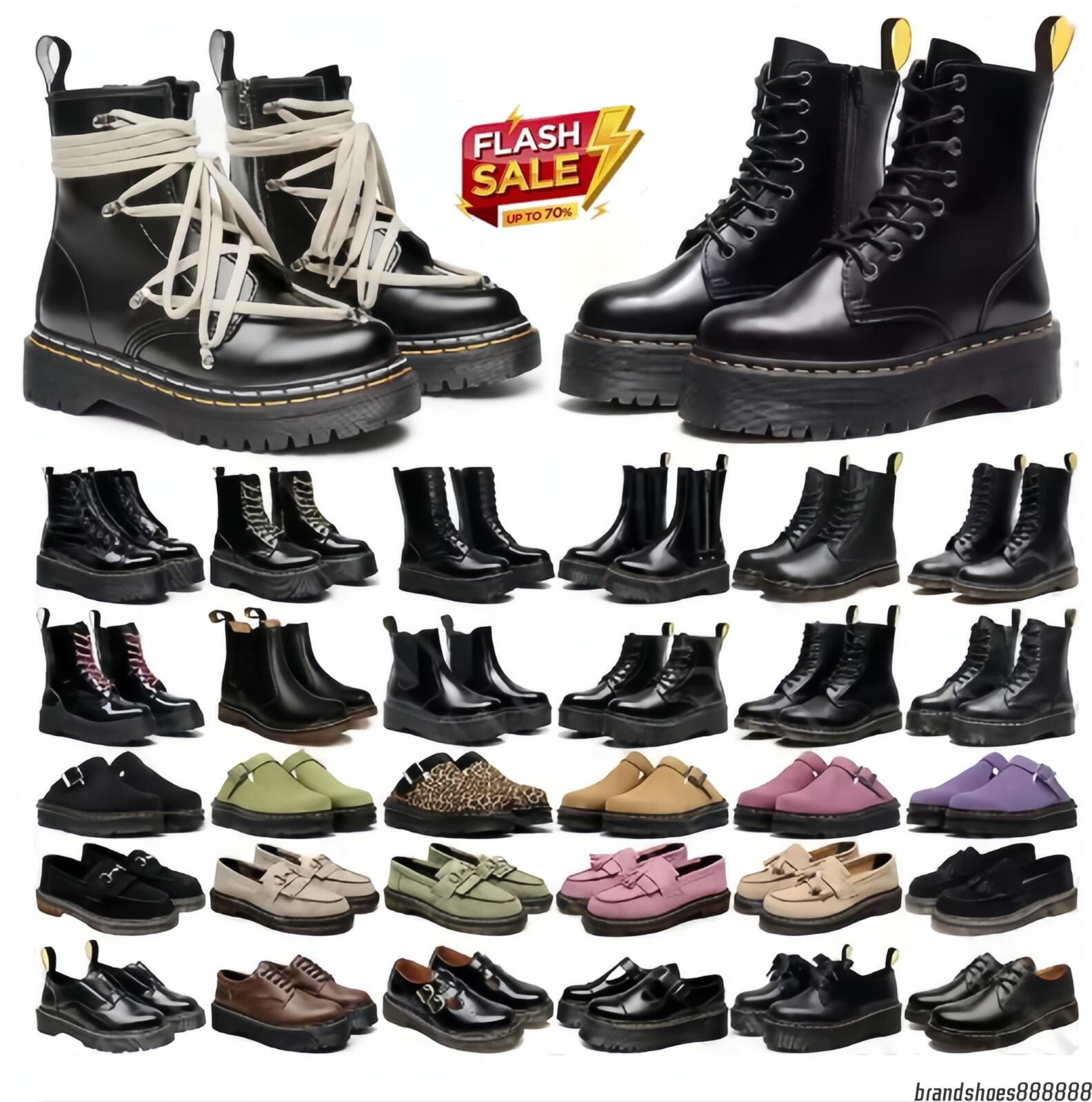 Designer dr martine boots botte bottes booties Shoeswinter for mens women Autumn fur heelleather sneakers luxury australia over theknee snow high pl