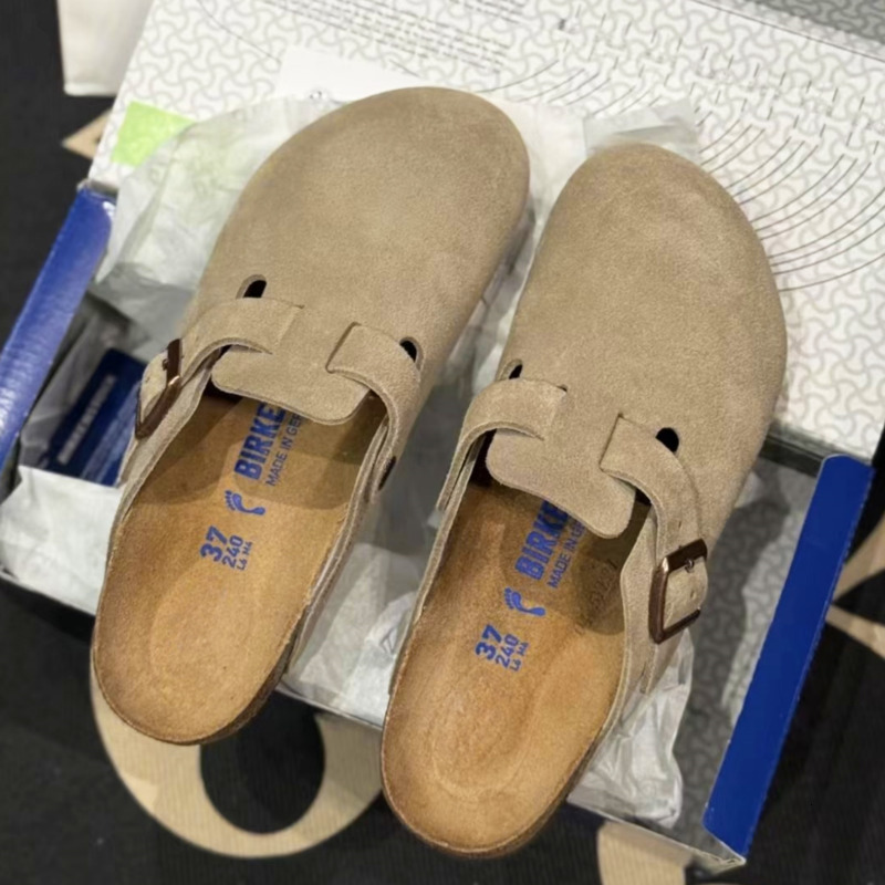 Designer Slippers Women Clog Slippers Men Slides Shoes Genuine Leather Clogs Sandale Men women sliders trainers flip flops sandles sandales size 35-