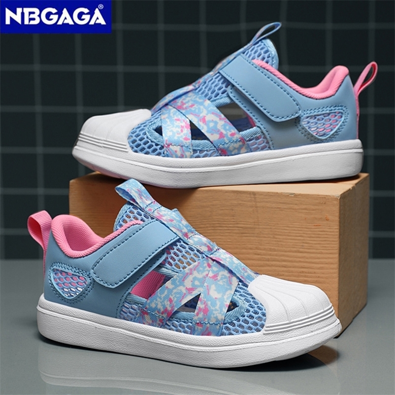Summer Breathable Kids Sandals Boy and Girl Fashion Sneakers Lightweight Non Slip Walking Shoes Comfortable Sport Shoes 260929CJ