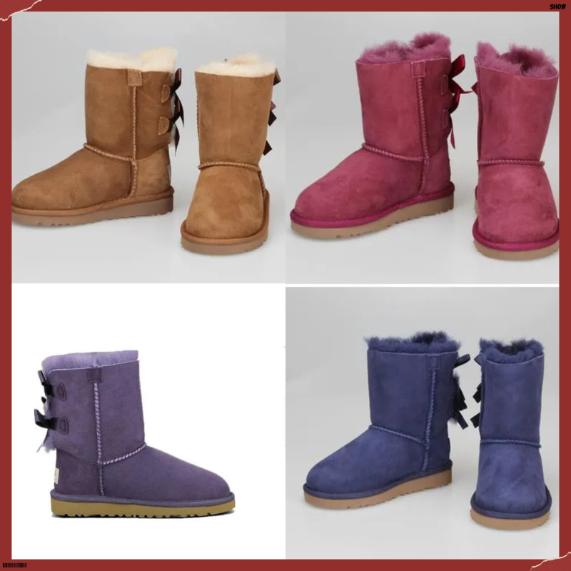 HOT SELL NEW CLASSIC DESIGN AUS WOMEN SNOW BOOTS 32800 bowknot Bow SHORT WOMEN BOOTS KEEP WARM BOOTS US3 12 EUR 35 44 FREE SHIPPING