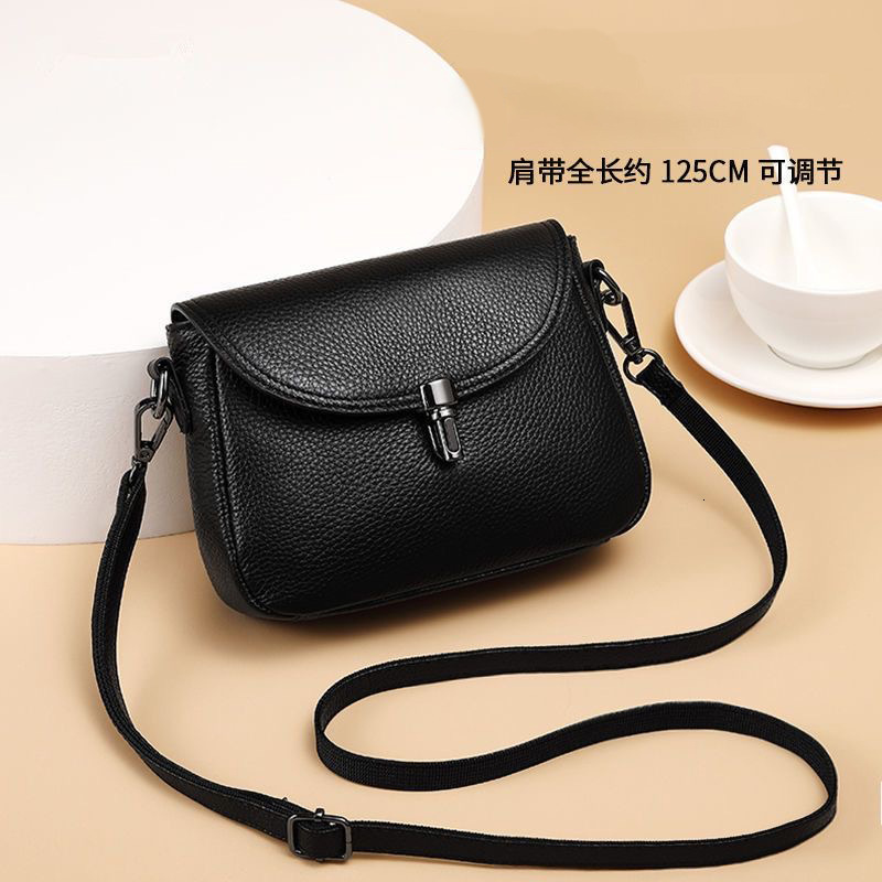 Designer Genuine Leather Fashion Simple Lightweight Luxury High-end Crossbody Casual Versatile Shoulder Bag For Women