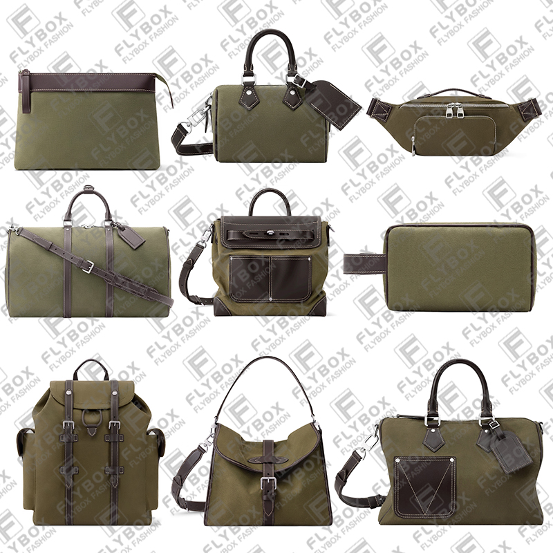 M29831 M29740 M29718 Khaki Green Bag Crossbody Shoulder Bag Totes Handbag Backpack Luggage Men Fashion Casual Luxury Designer TOP Quality M29709 M2A
