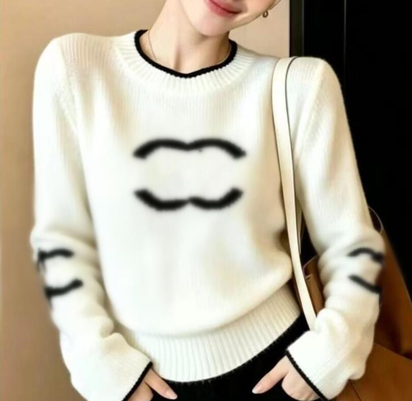 Women's Sweaters Luxury Crew Neck Knit clothes Loose Long Sleeved Pullovers Designer Sweater Casual Knitwear Jumper Tops