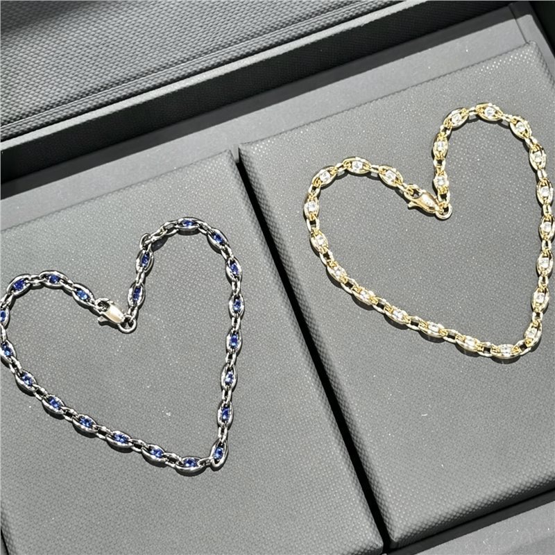 Apmmonaco Jewelry Designer Luxury Bracelet For Woman Men Luxe Bangle A Delicate Chain-link Bracelet For Layering Dark And Edgy Men's Accessory