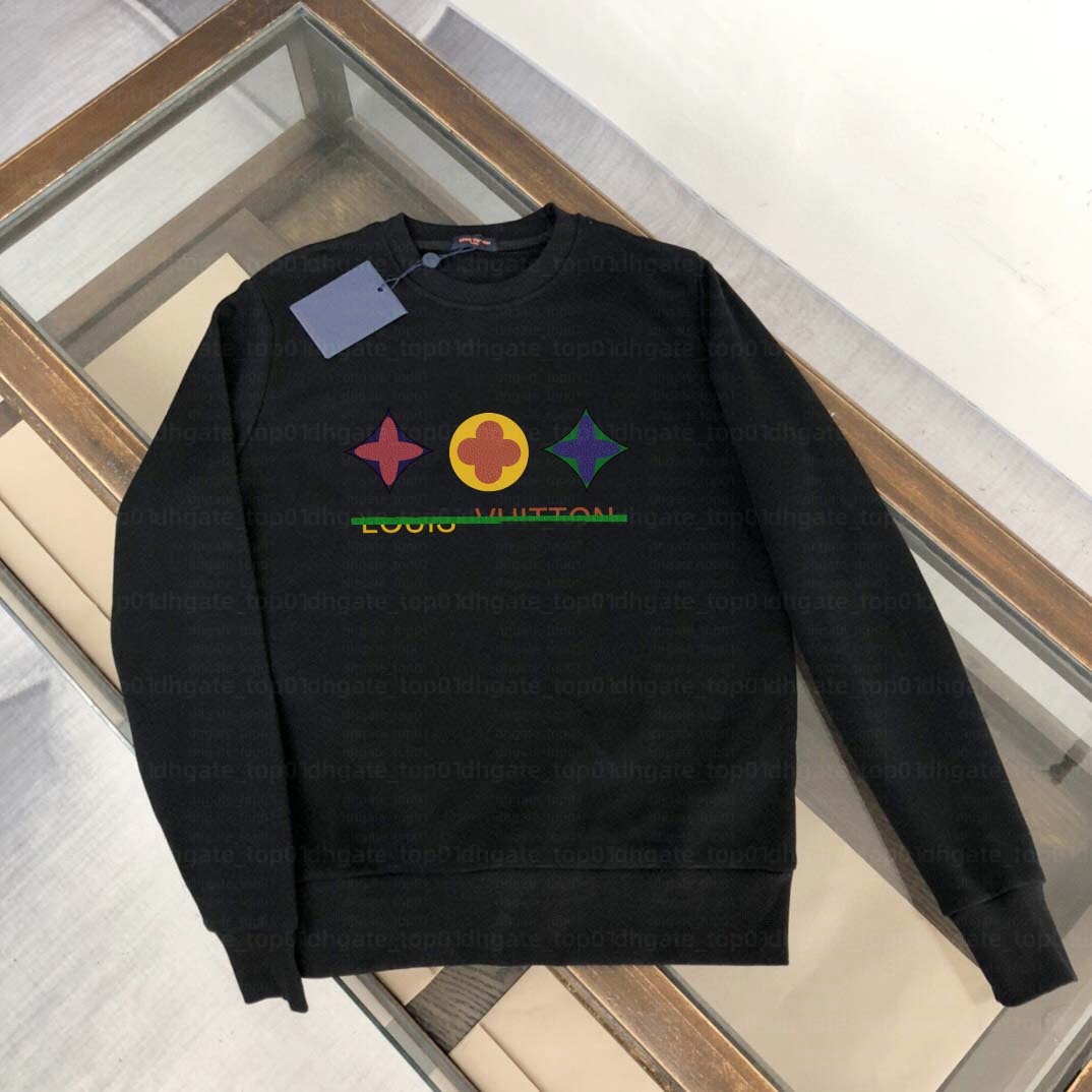 New Arrival Men Sweatshirt High Quality Cotton Blend Colorful Graphic Print Fashion Streetwear Pullover Autumn Winter 10 Colors Hot Sale