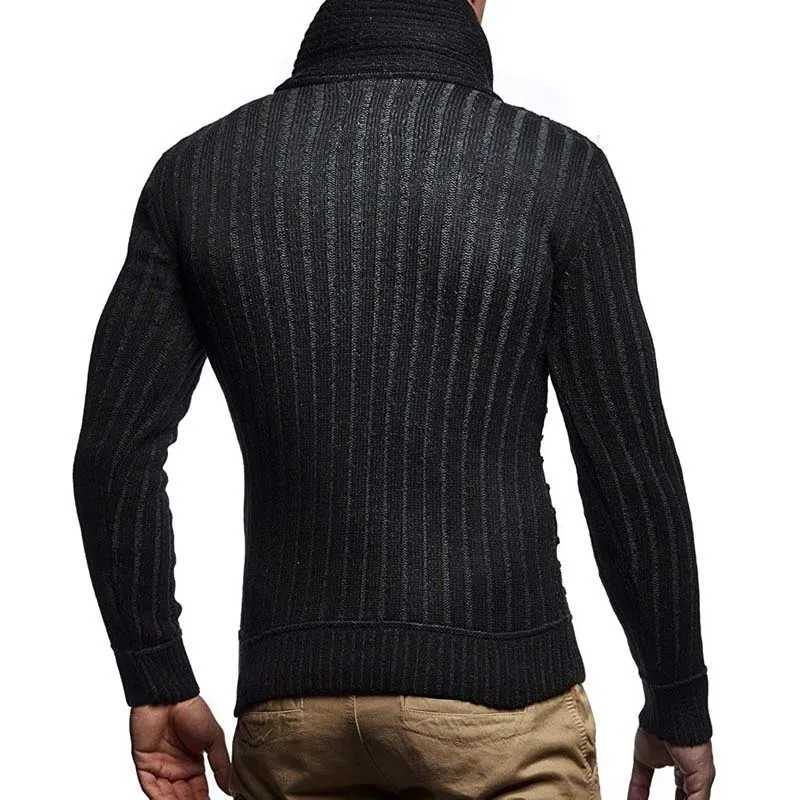 Men Turtleneck Sweater Autumn Winter 2025 New Casual Slim Mens Jumpers Sweaters Long Slve Knitted Vintage Sweater Pullover Men M261016