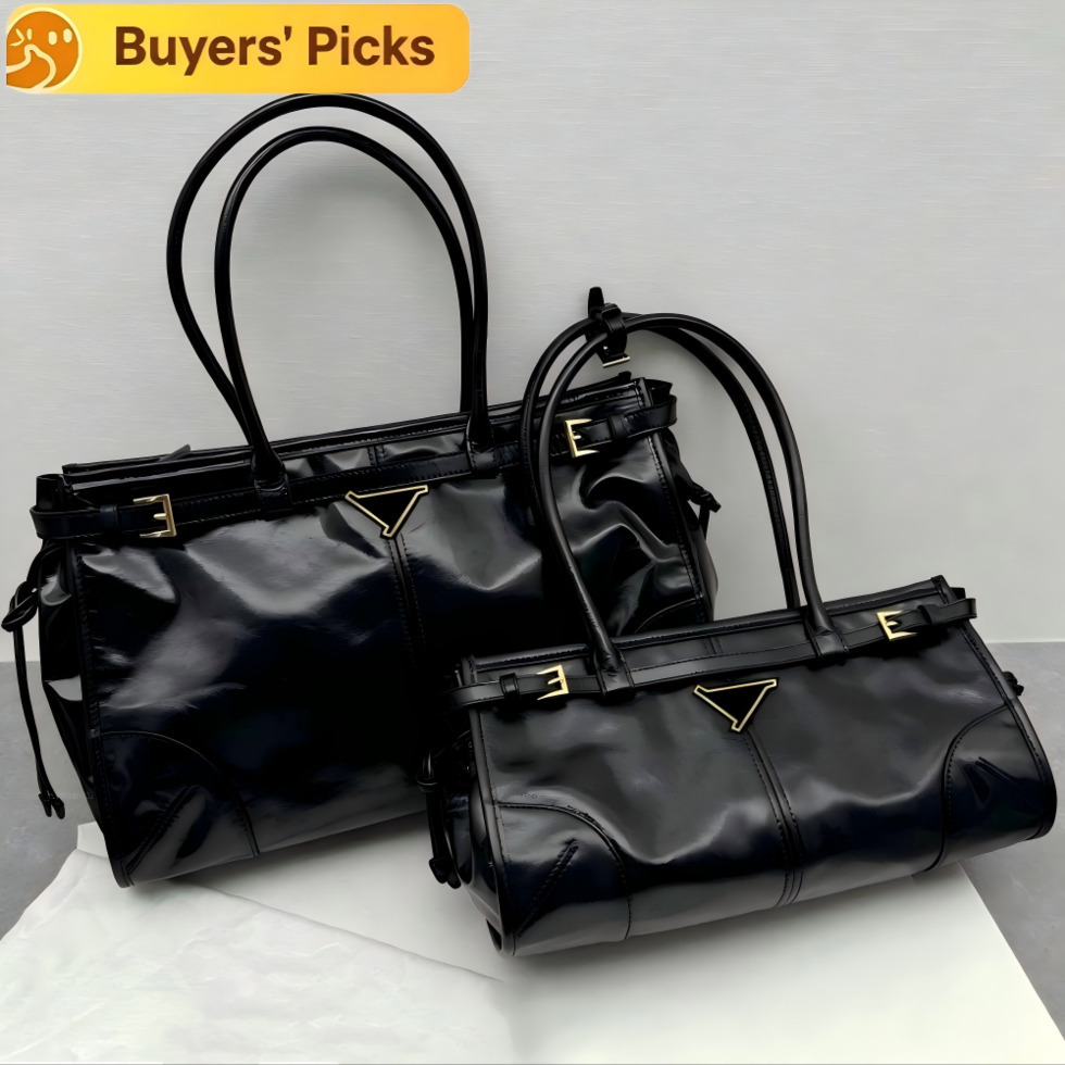 Designer Bags For Women Soft Lux Hand Designer Tote Shopping Underarm Triangle Flag Long Handle Fashionable Women Bag Large Capacity Daily Commute S