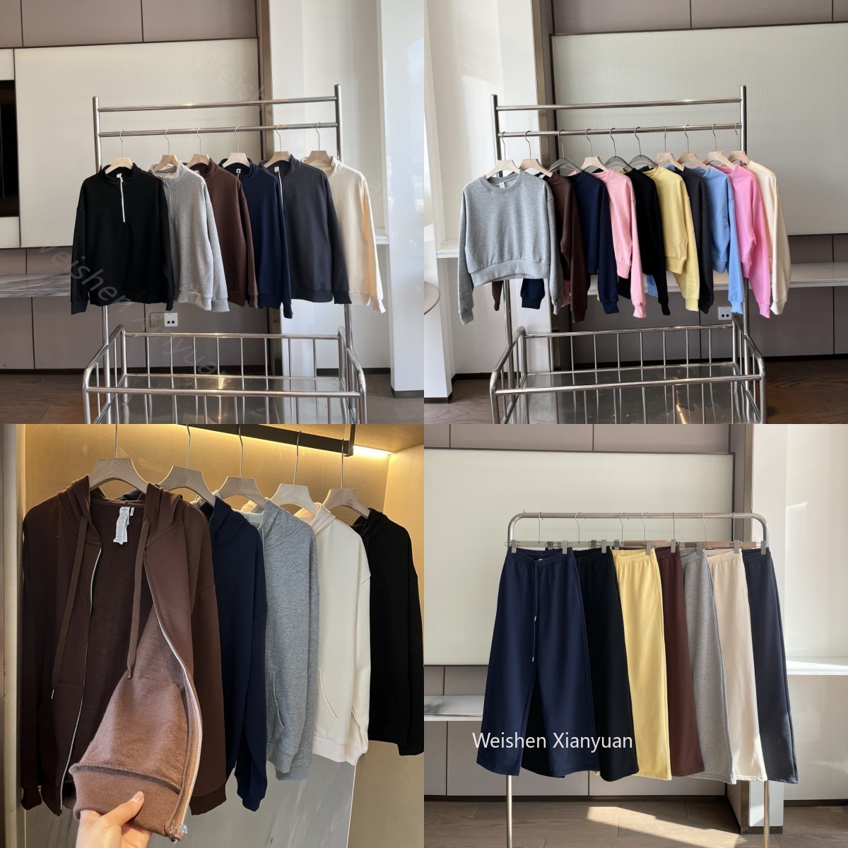 Designer Accolade 1/4 Zip Pull Accolade Crew Neck Pull Sweat-shirt Pantalon de survêtement Yoga Outfit Femmes Hommes Crew Neck Leg Pantalon Vêtem