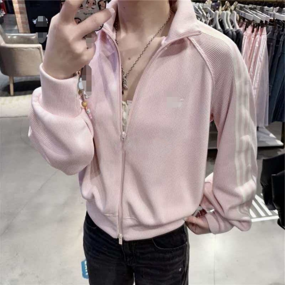 Classic Blazer Women's Embroidered Casual Cardigan Knitted Jacket Cotton Top