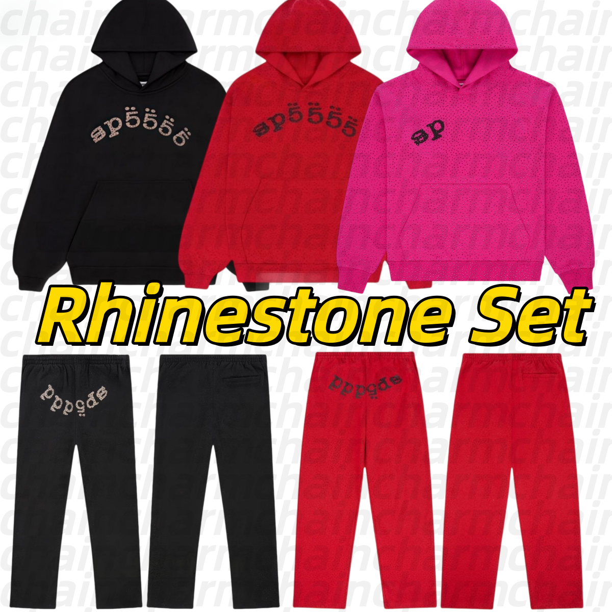 10A Designer Sweats à capuche Pantalons pour hommes Mode Sweat à capuche Spider et pantalons de haute qualité Stree Puff et pantalons de survêtem