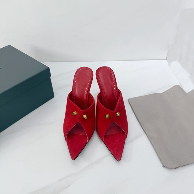 Summer new style high-heeled slippers, sexy and fashionable slim high heels, women's pointed sandals
