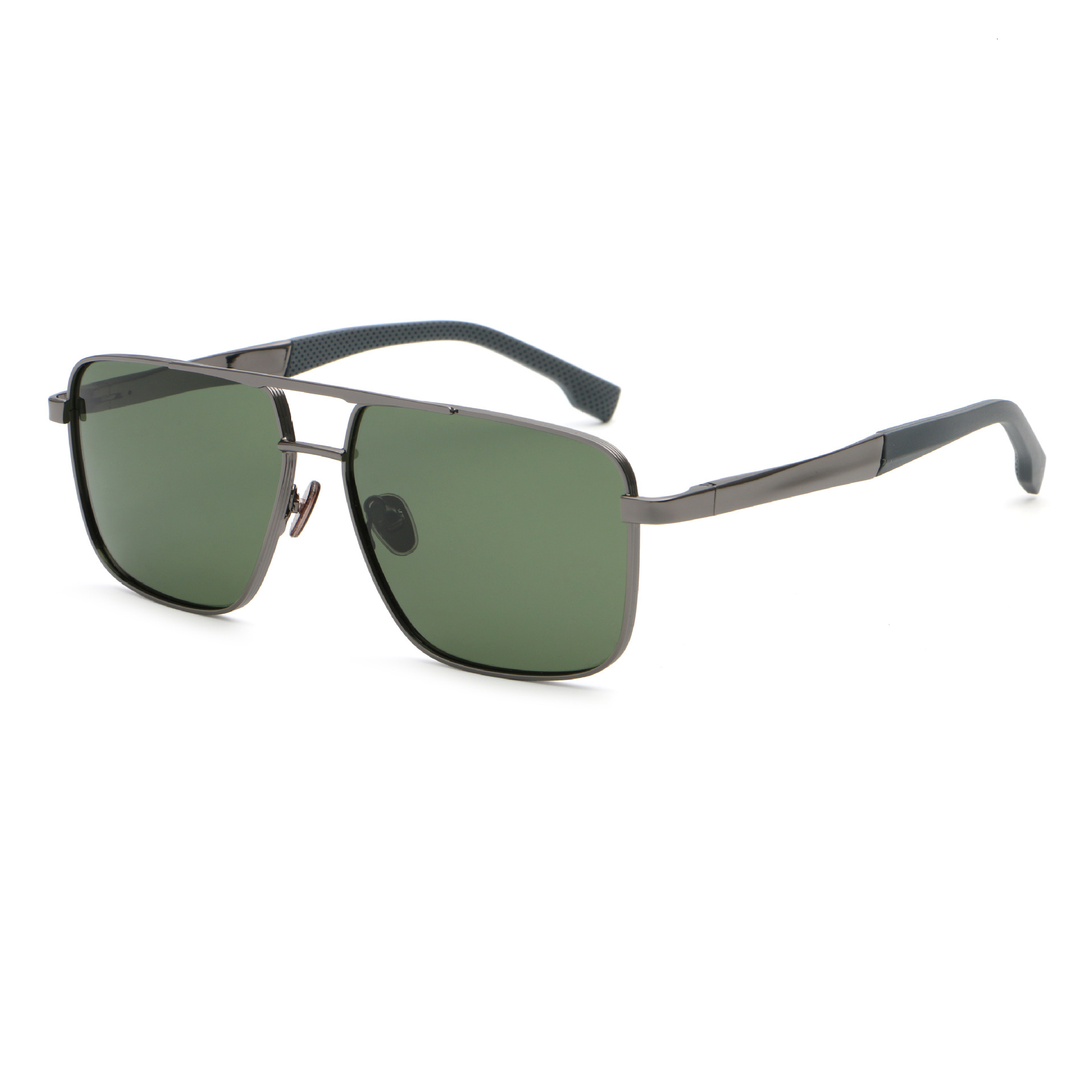 New metal polarized sunglasses men, suitable for outdoor activities like fishing and driving, offering a highend, stylish look Model: 669810