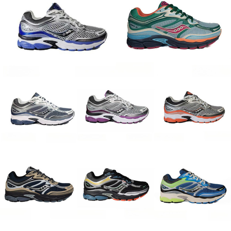 Luxury Saucony Retro Mesh Running Sneakers Y2K Chunky Trainers With Cushioned Sole Multi Color Breathable Casual Jogging Shoes For Men Women Streetw