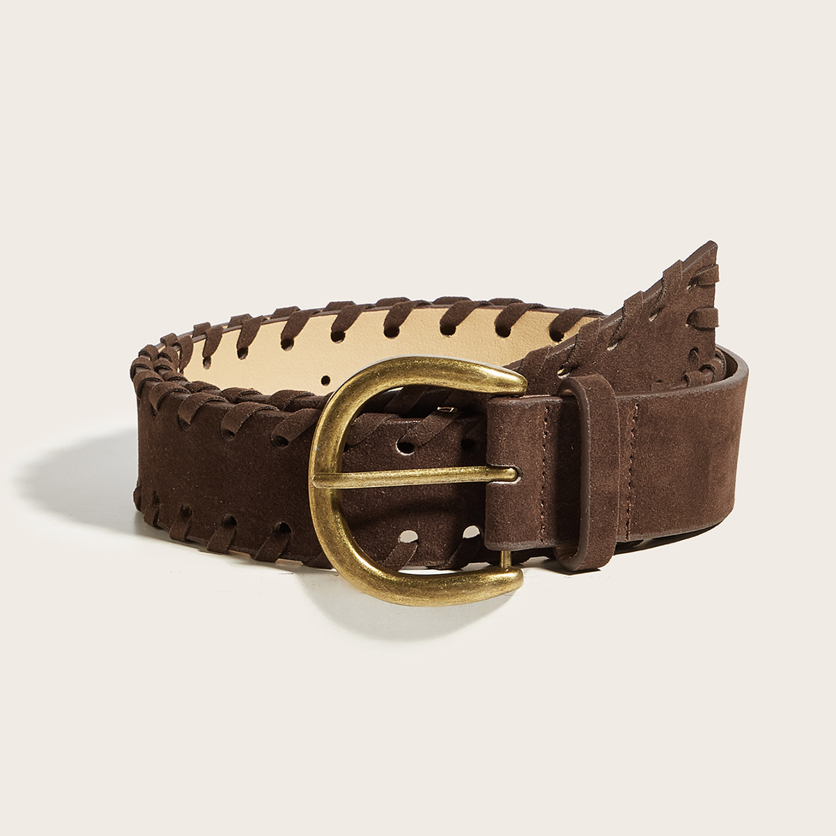 New Women's Ins Style New Korean Versatile Fashion Decorative Jeans Retro Handmade Braided Belt Women Miminail