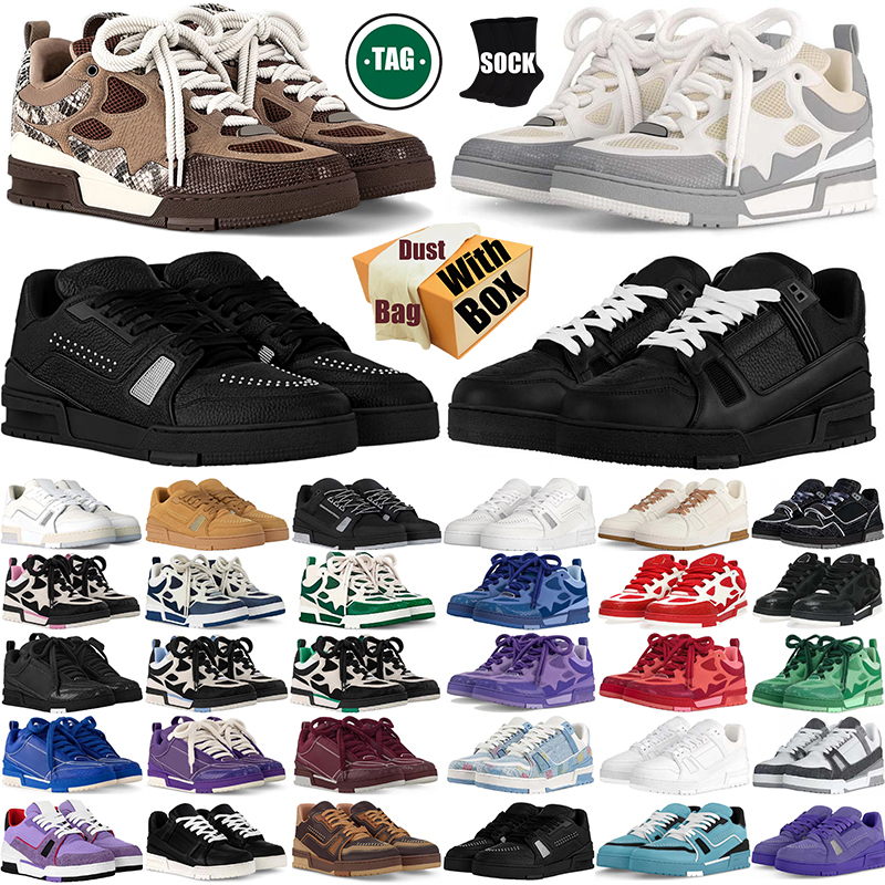 Free Shipping With Box Designer skate sneakers Sport Shoes for mens womens chaussures schuhe scarpe trainers schoenen homme d h gate baskets femme l