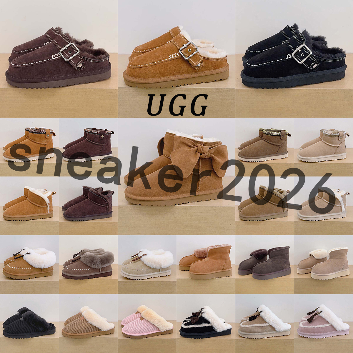 Designer australia uggswomens slippers womenugg uggtasman bow uggmen clogs boots womens evelina ugggoldenstars clogs tasman tazz Shoes sneakers fash