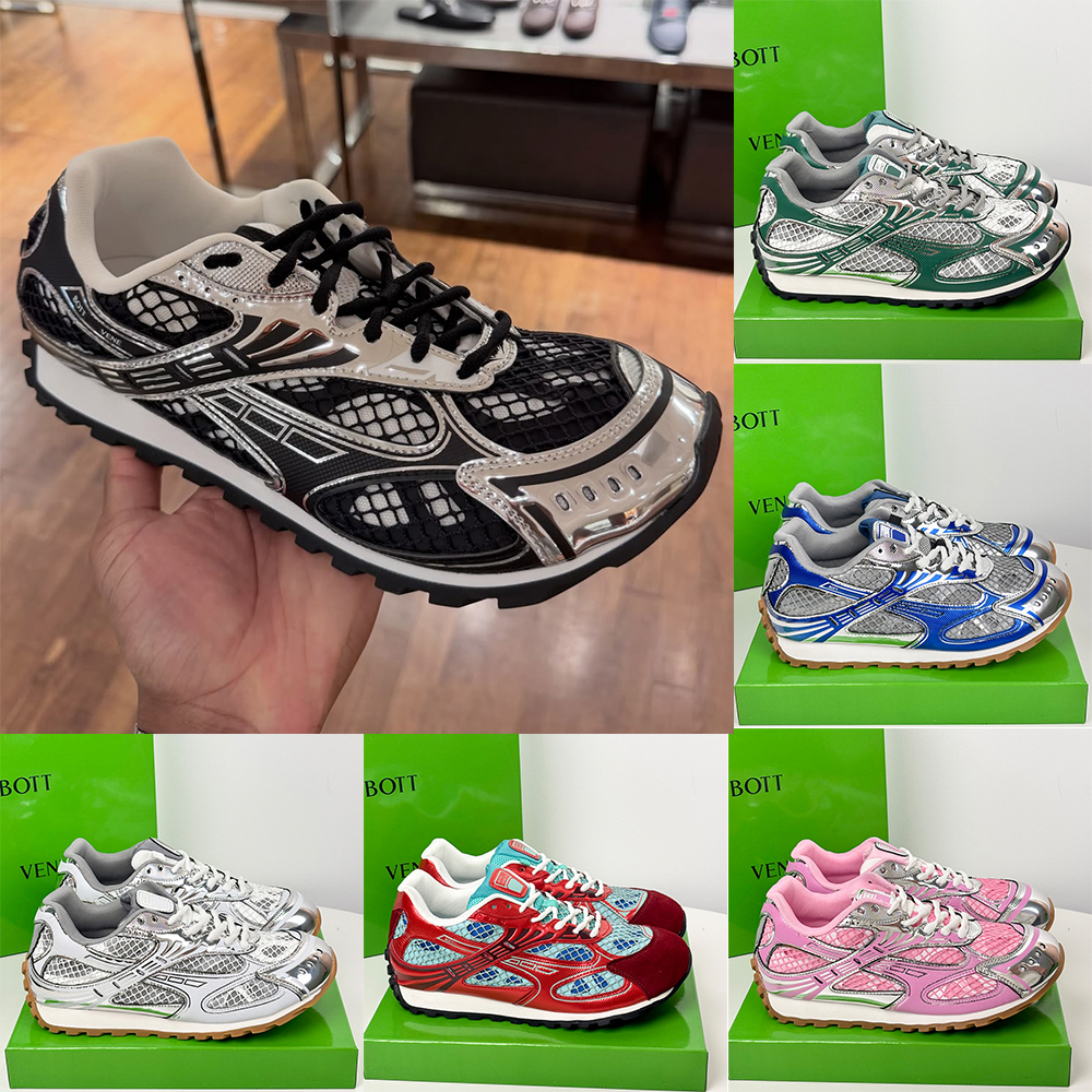 With box Orbit Sneakers Designer Shoes Running Shoes for Women Men Technical fabric and Breathable mesh lace-up sneaker in Lightweight Technical Spo