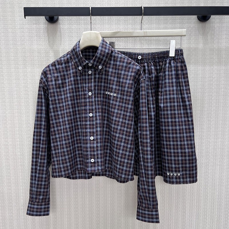 Preppy Style Plaid Skirt For Women High Elastic Waist A Line Ruched Retro Checkered Dress Summer Trendy Versatile Skirts