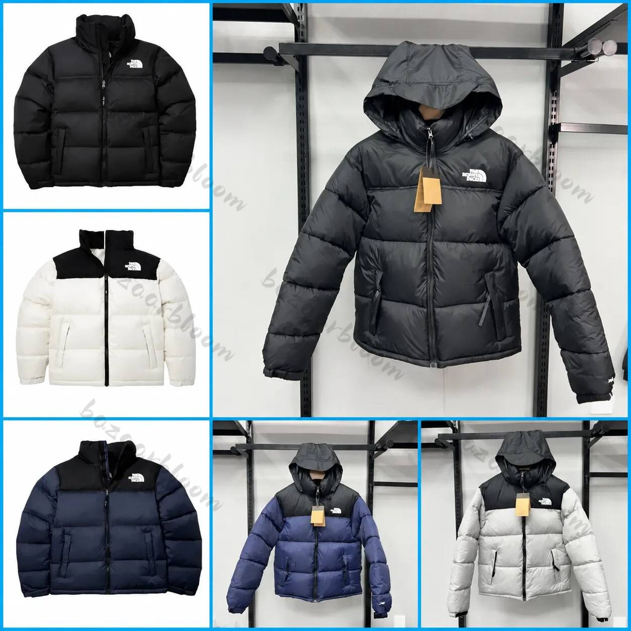 northlies faceness jacket Men jacket Down Jackets Coats Designer Puffer Jacket Peak Unisex Long Sleeve Zipper 700 Hooded Winter Puffer Jacket Water
