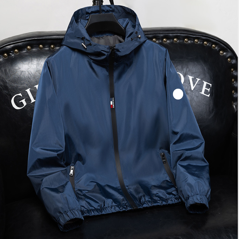 Designer Men's Hooded Windbreaker Jackets jacket men Men jacket man Zipper Waterproof Jackets Hoodie Layer Outdoor Sports Men Male Casual Light