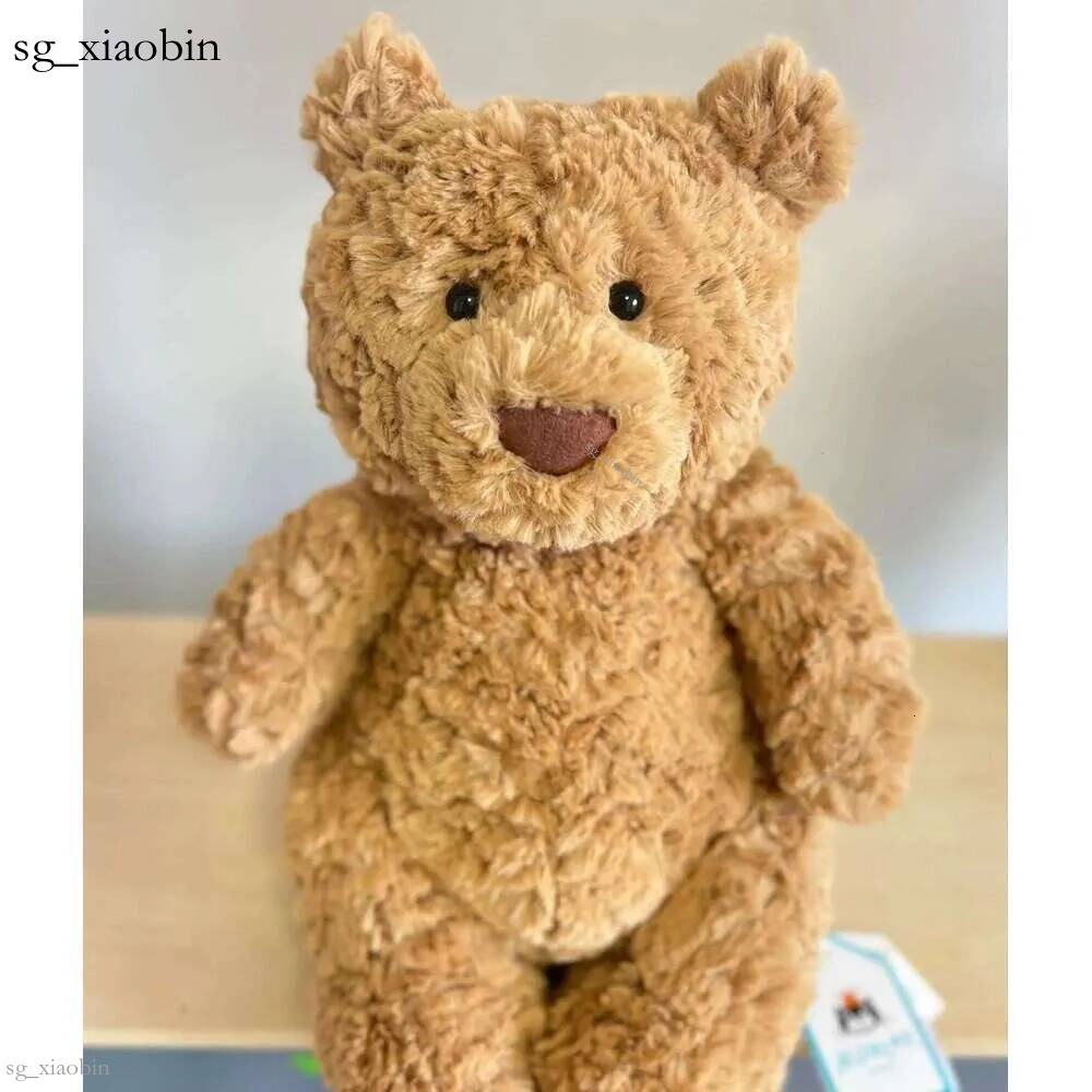 2025Poupées JC chat en peluche pour enfants, 2 jouets, tenue de peignoir, jouet en peluche, ours Bartholomew 'Bumblebee', apaisant la poupée, cad