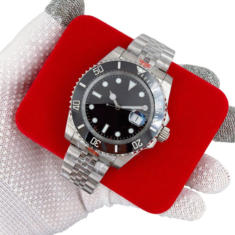 SUPER U1 Automatic Mens Watches 41mm luxury Movement - Luminous Black Dial Date - Formal & Fashion Casual Wristwatches
