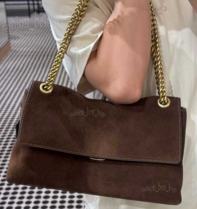 10A Totes High Quality Chelsea Shoulder Bag 26 30 36 Designer Bag Women Handbag Flap Chain Bag Crossbody Underarm Purse Wallet Suede Soft Leather La